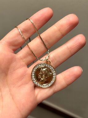 Park Lane / Gold Diamond Coin Necklace